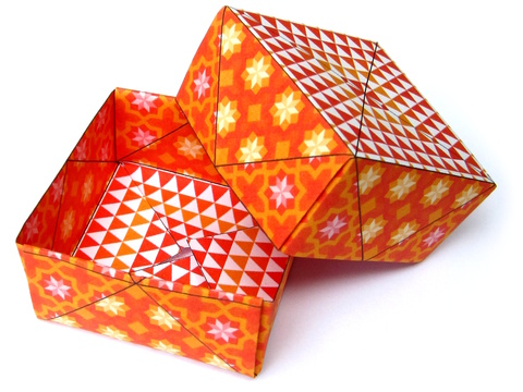 Bote en origami