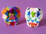 Des 'Calaveras' du Mexique en origami à plier et décorer -- 22/10/16