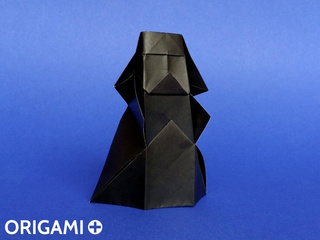 Faire un Dark Vador en origami en seulement 5 minutes