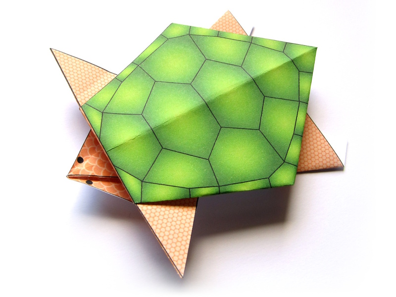 Tortue origami